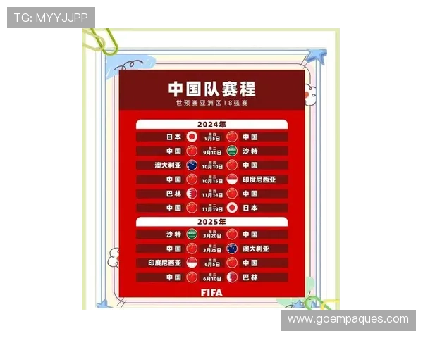 2026年世界杯预选赛中国队赛程安排及最新直播时间全攻略